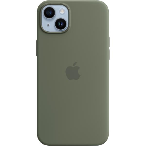 Apple iPhone 14 Plus Back Cover met MagSafe Olijfgroen