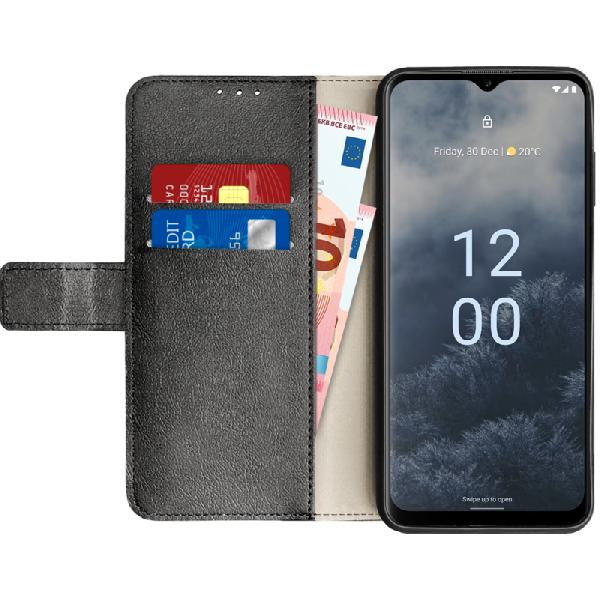 Just in Case Wallet Nokia G60 Book Case Zwart