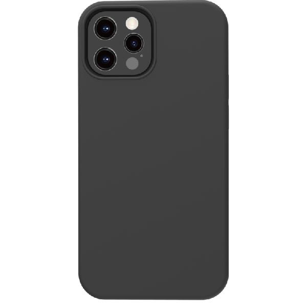 Azuri Apple iPhone 13 Pro Max Back Cover Siliconen Zwart