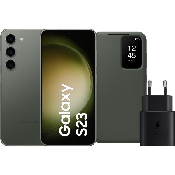 Samsung Galaxy S23 128GB Groen 5G + Accessoirepakket