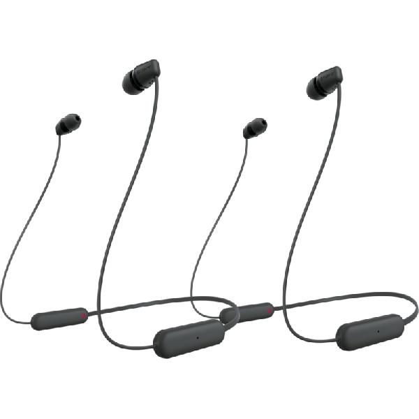 Sony WI-C100 Zwart Duopack