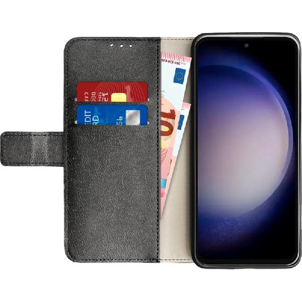 Just in Case Wallet Samsung Galaxy S23 FE Book Case Zwart