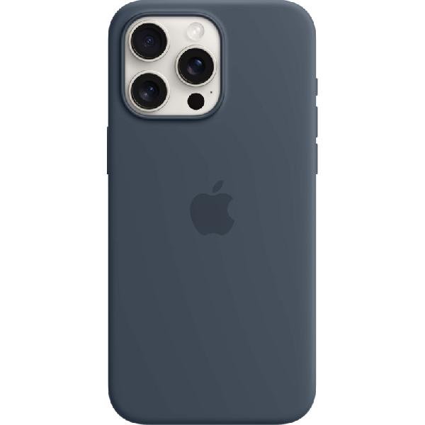 Apple iPhone 15 Pro Max Back Cover met MagSafe Stormblauw