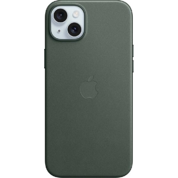 Apple iPhone 15 Plus FineWoven Back Cover met MagSafe Evergreen