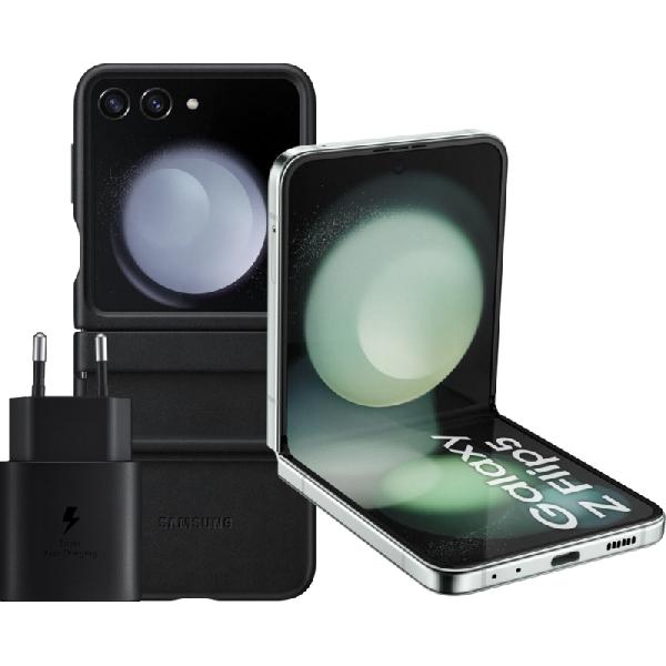 Samsung Galaxy Z Flip 5 256GB Mint 5G + Samsung Accessoirepakket