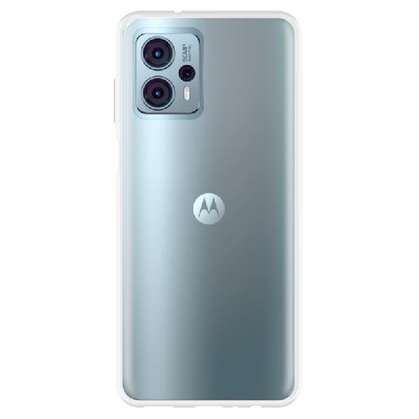 Just in Case Soft Design Motorola Moto G23 Back Cover Transparant