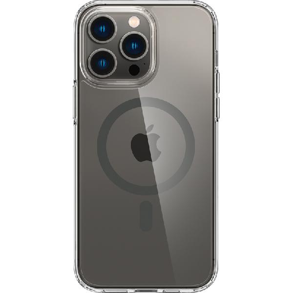 Spigen Ultra Hybrid Apple iPhone 14 Pro Max Back Cover met MagSafe Transparant/Grijs