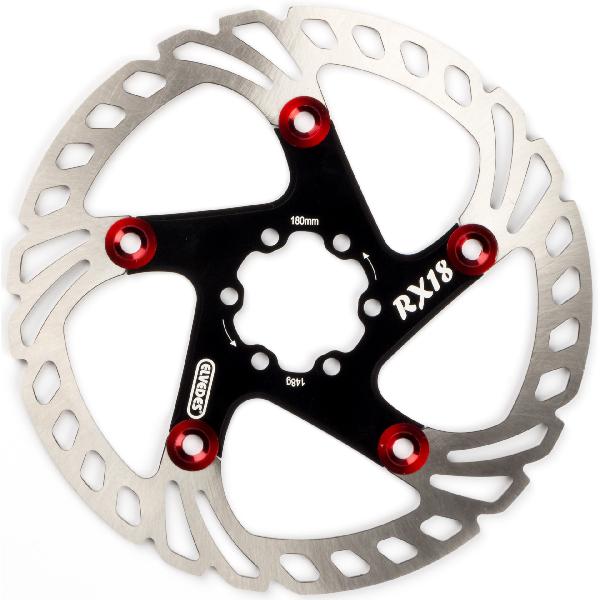 Elvedes RX18 floating rotor 180mm 148g 6 gaats+bout2015207