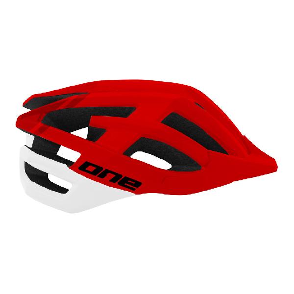 ONE One helm mtb race s/m (54-58) red/white