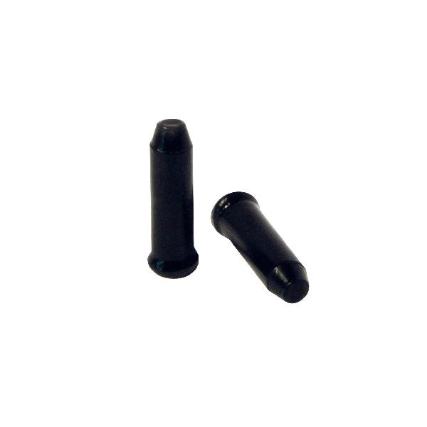 Elvedes Antirafeldopjes 2,3mm zwart (10x) alum. CP2012013