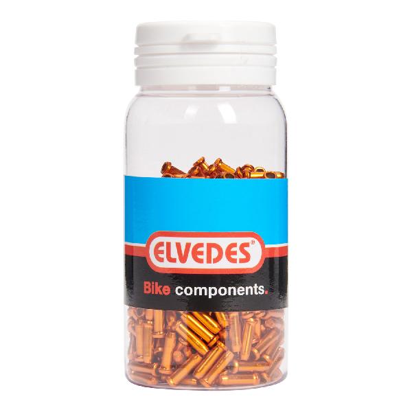 Elvedes Antirafeldopjes 2,3mm oranje (500x) alum. ELV2012017