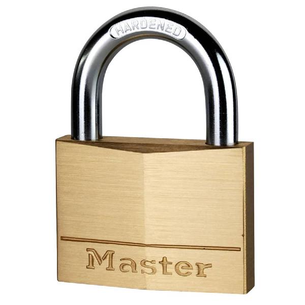 Master Lock Hangslot 70 mm massief messing 170EURD