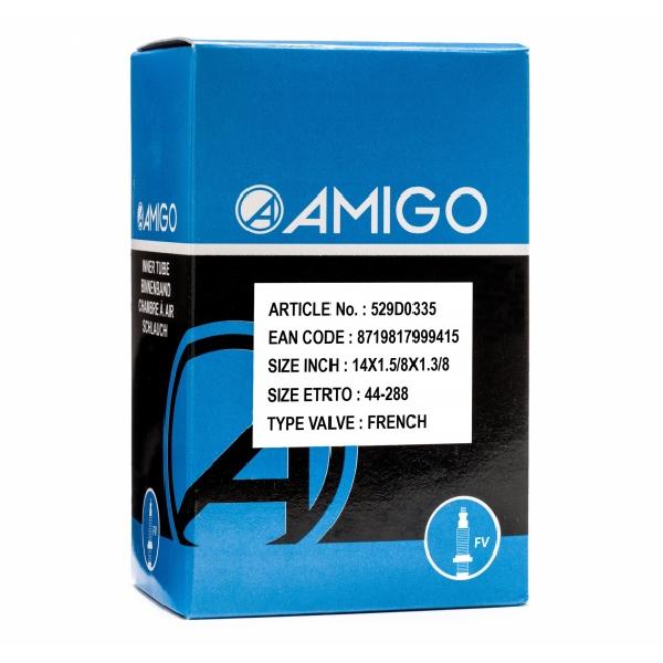 AMIGO Binnenband 14 x 1 5/8 x 1 3/8 (44 288) FV 48 mm