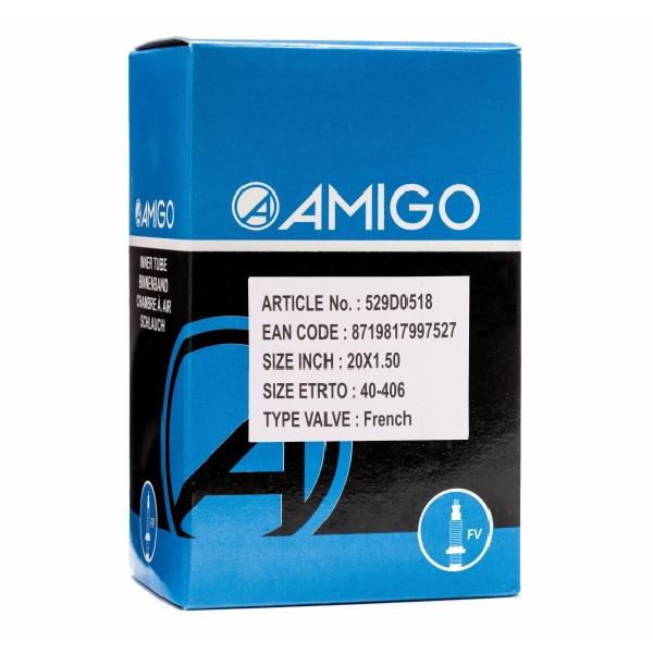 AMIGO Binnenband 20 x 1.50 (40 406) FV 48 mm