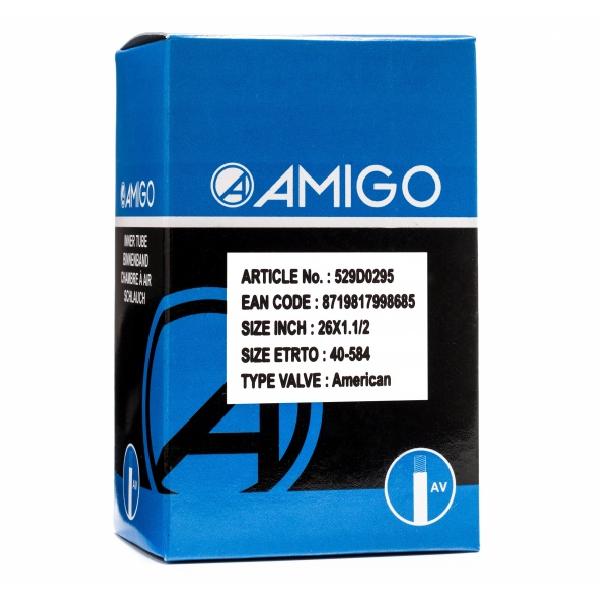 AMIGO Binnenband 26 x 1 1/2 (40 584) AV 48 mm