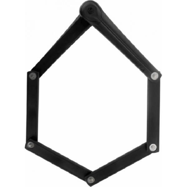 AXA vouwslot Fold pro 100 cm met houder zwart