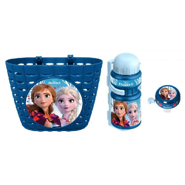 Disney Frozen II Kinderfietsaccessoires Blauw 3 delig