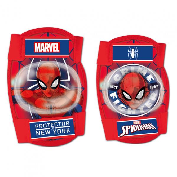 Marvel Spider Man beschermset 4 delig junior rood maat S