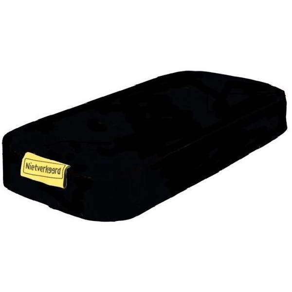 Niet Verkeerd bagagedragerkussen Eco 32 cm zwart