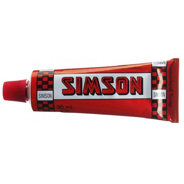 Simson solutie tube 30 ml rood/wit