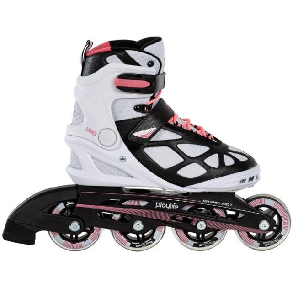 Playlife inline skates Uno Pink 80 softboot 82A roze maat 38