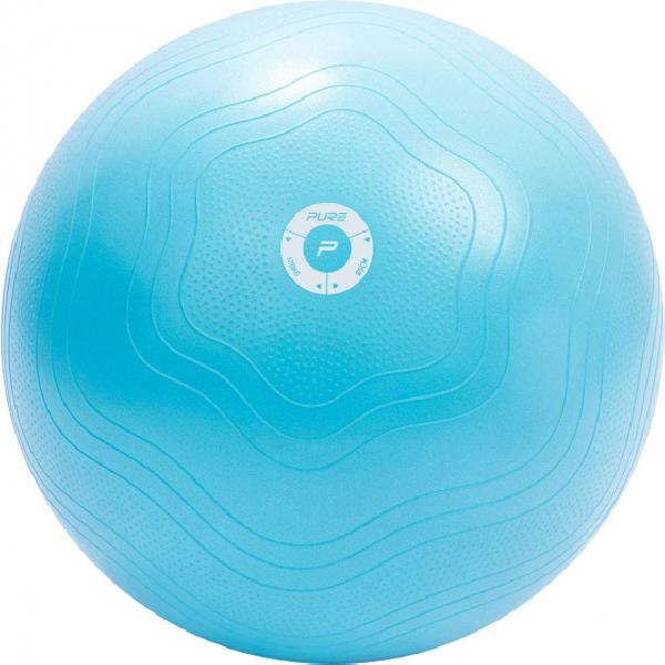 Pure2Improve Antiburst Fitnessbal 65 cm PVC Lichtblauw
