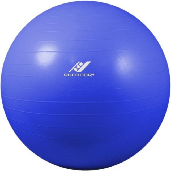 Rucanor Fitness Gymbal met Handpomp 90 cm PVC Blauw