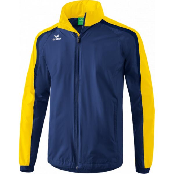 all-weather jacket Liga 2.0 junior polyamide blauw/geel mt 152