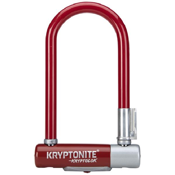 Kryptonite beugelslot KryptoLock Mini 7 Moderate 17,8 x 8,2 cm rood