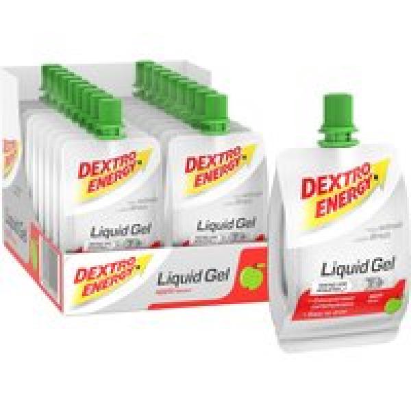 DEXTRO ENERGY Liquid Gel Apple 18 zakjes/doos, Sportgel, Prestatievoeding