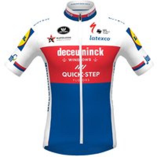 DECEUNINCK-QUICK STEP Shirt met korte mouwen Tsjechische tijdritkampioen 2021, v