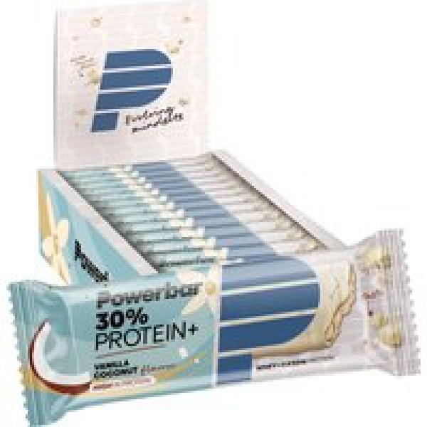 POWERBAR ProteinPlus 30% Vanilla-Coconut 15 stuks/doos reep, Energierepen, Prest