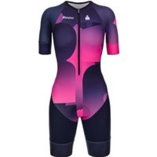 SANTINI Dames Tri Suit X Ironman Koa triathlonsuit, Maat L, Triathlon body, Tria