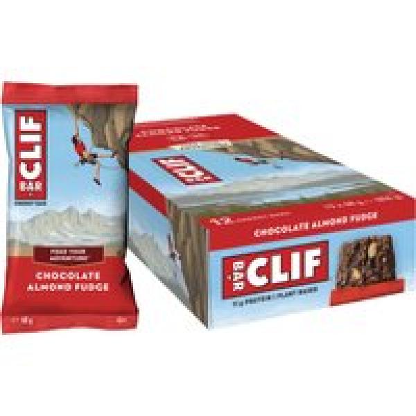 CLIF Energiereep Chocolade-amandel 12 stuks/doos, Energierepen, Prestatievoeding