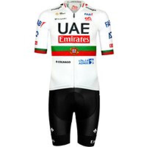 UAE EMIRATES Portugal 2024 Set (fietsshirt + fietsbroek) set (2 artikelen), voor