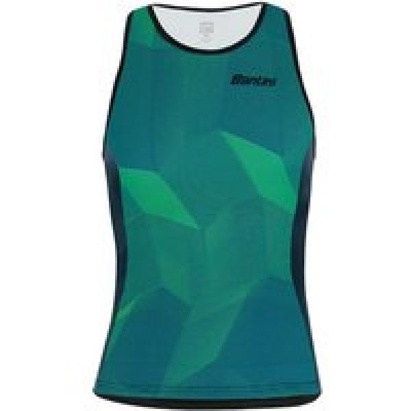 SANTINI Tri Top Imago, voor heren, Maat S, Triathlon shirt, Triathlon kleding
