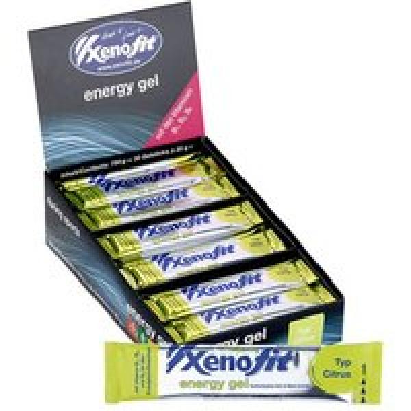 XENOFIT Energiegel Citrus-Mix 30 stuks/doos, Sportgel, Prestatievoeding