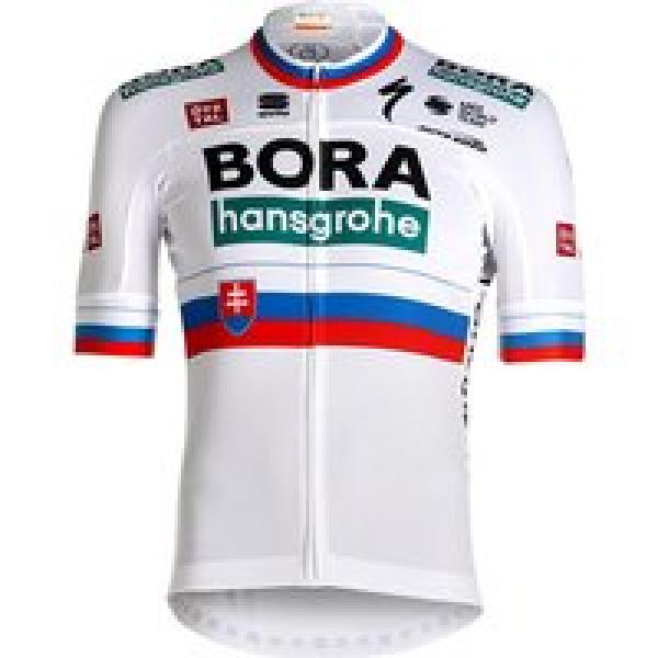 BORA-hansgrohe Fietsshirt met korte mouwen Slowaakse kampioen 2021 fietsshirt me