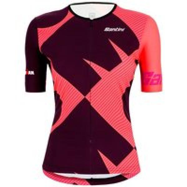 SANTINI Ironman dames Tri Top Cupio dames triathlontop, Maat L, Triathlon shirt,