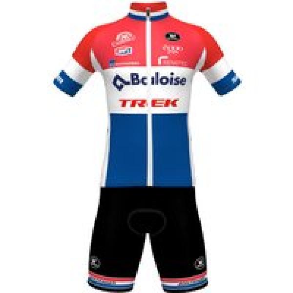 BALOISE TREK LIONS Nederlandse kampioen 2023 Set (fietsshirt + fietsbroek), voor