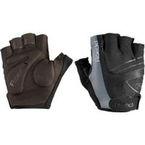 ROECKL Bagwell, zwart-grijs handschoenen, voor heren, Maat 6,5, Fiets handschoen