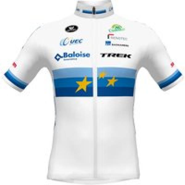 TREK BALOISE LION fietsshirt met korte mouwen Europees kampioen 2022, voor heren