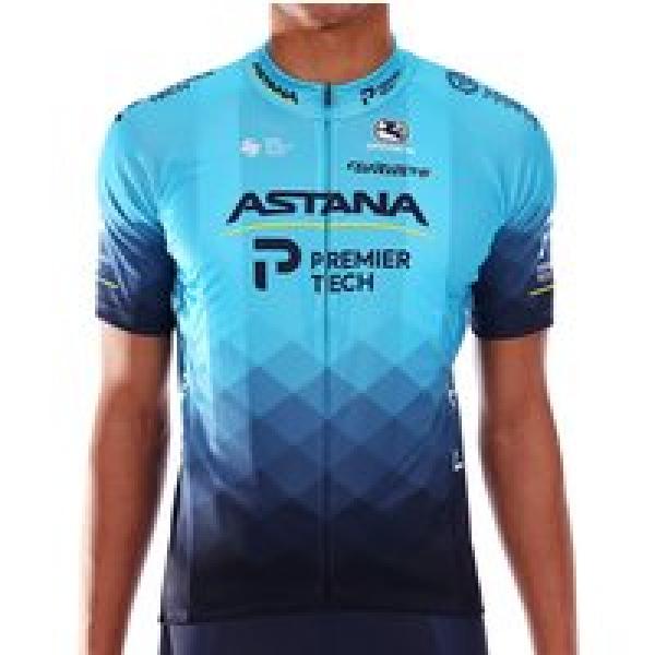 ASTANA - PREMIER TECH 2021 fietsshirt met korte mouwen, voor heren, Maat M, Fiet