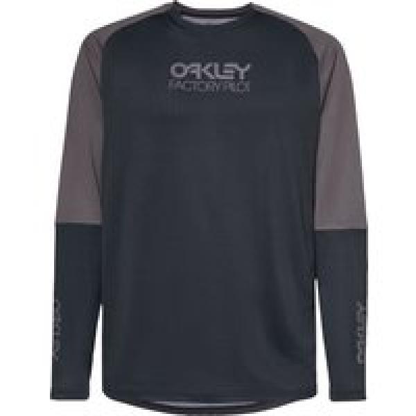OAKLEY Fietsshirt met lange mouwen Factory Pilot bikeshirt, voor heren, Maat 2XL