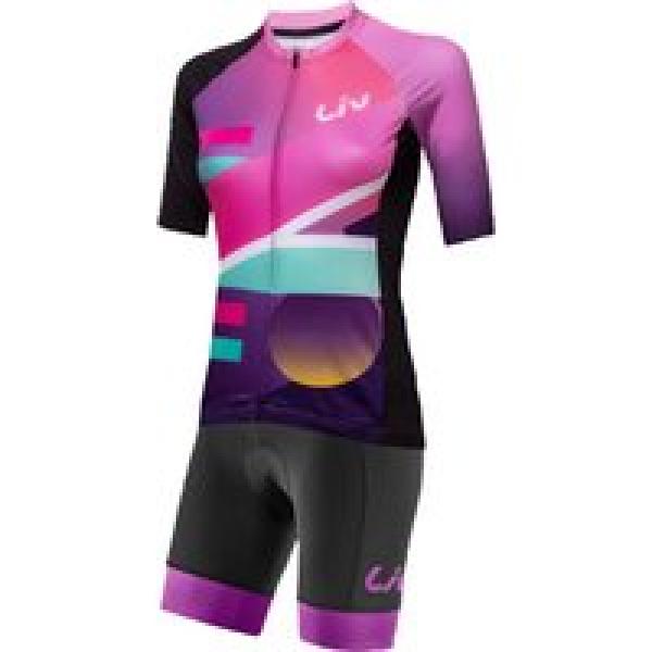 LIV Aspect Dames set (fietsshirt + fietsbroek) dames set (2 artikelen), Fietskle