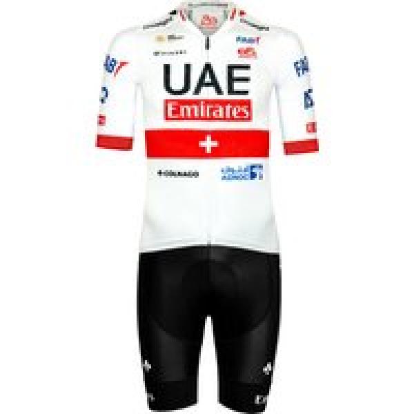 UAE EMIRATES Schweiz 2024 Set (fietsshirt + fietsbroek) set (2 artikelen), voor