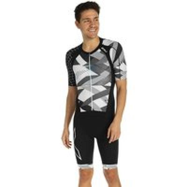 2XU Tri Suit Compression triathlonsuit, voor heren, Maat S, Triathlon body, Tria