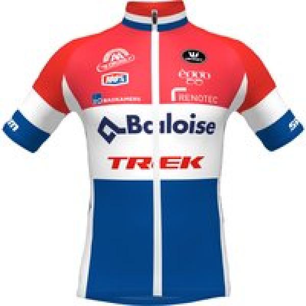 BALOISE TREK LIONS fietsshirt met korte mouwen Nederlandse kampioen 2023, voor h