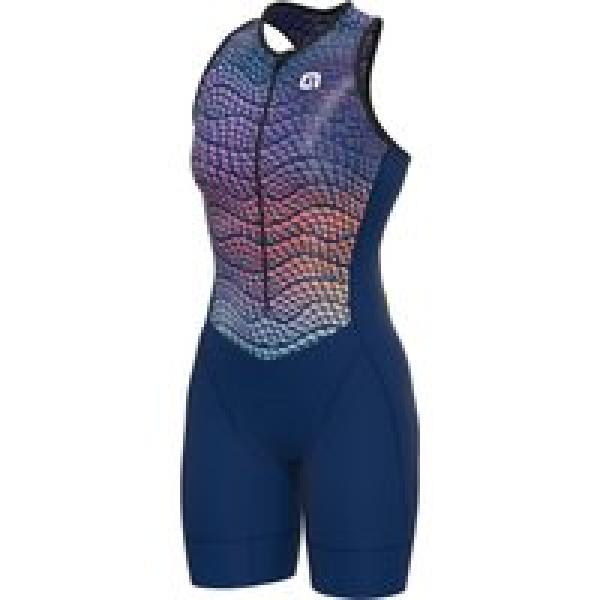 ALÉ Dames Tri Suit zonder mouwen Dive triathlonsuit, Maat S, Triathlon body, Tri