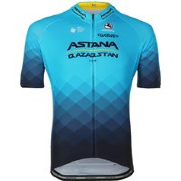 ASTANA QAZAQSTAN TEAM 2023 fietsshirt met korte mouwen, voor heren, Maat XL, Wie